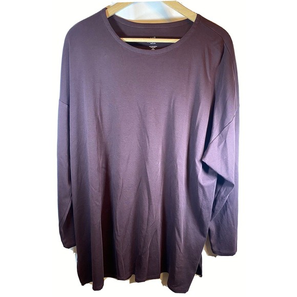 J. Jill Tops J Jill Plus Size 4x Simply Supima Cotton Tunic Dark